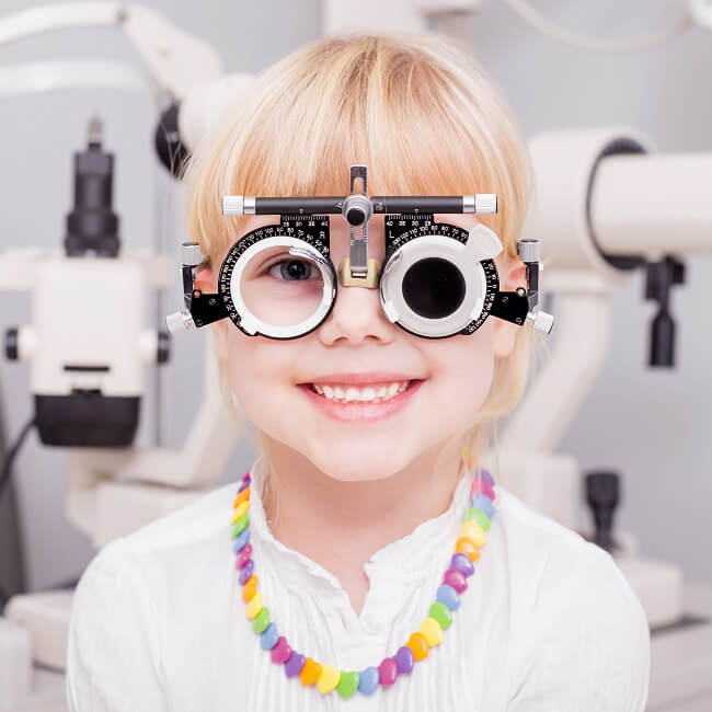 badanie wzroku dziecka